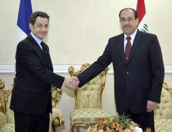 Tổng thống Pháp bất ngờ tới thăm Iraq